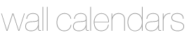 wall calendars